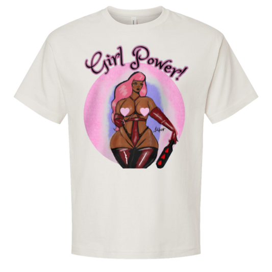 Girl Power! — Bella + Canvas 3010 — white