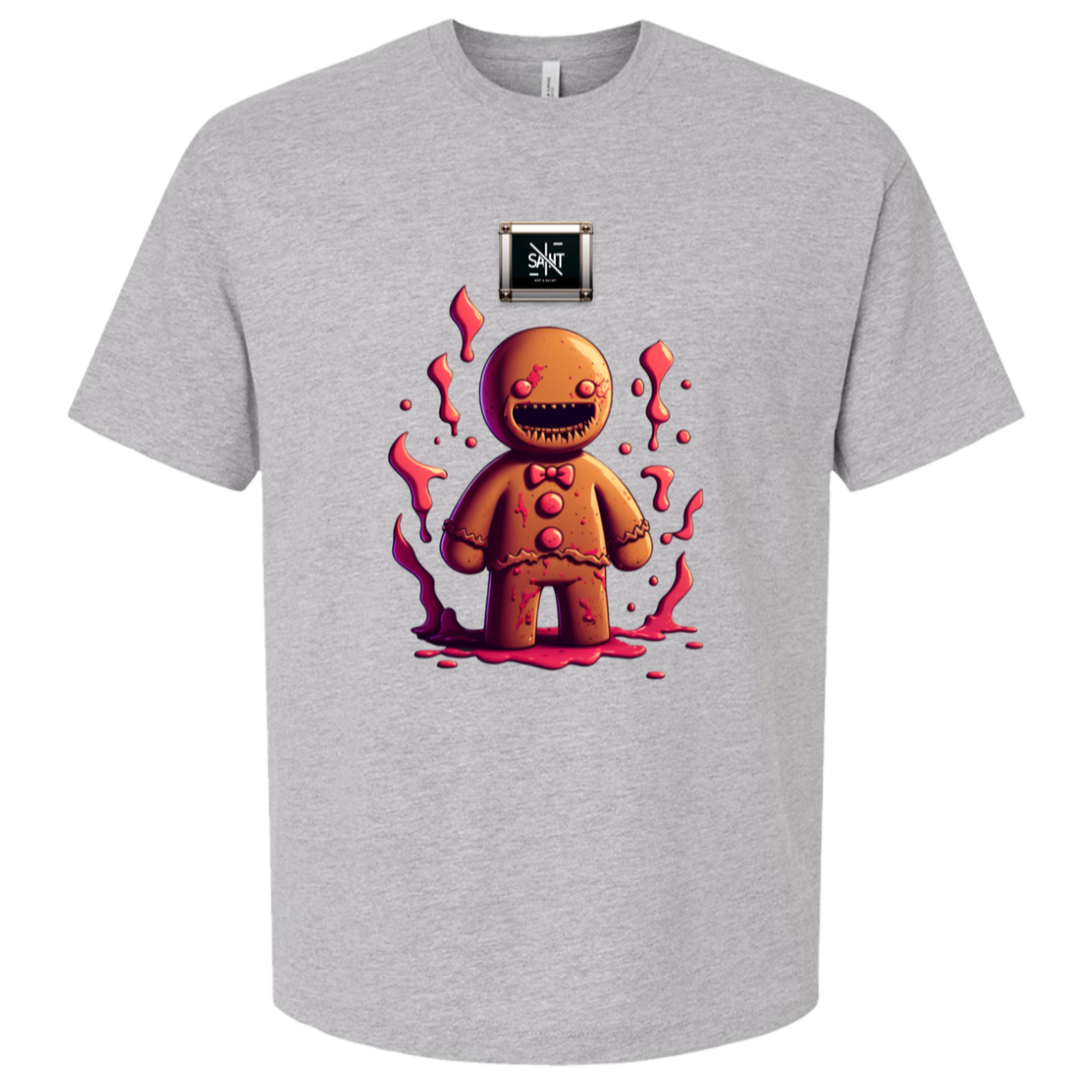 Hell’Raisin Ginger™️ - Unisex Oversized Boxy Tee — Athletic Heather