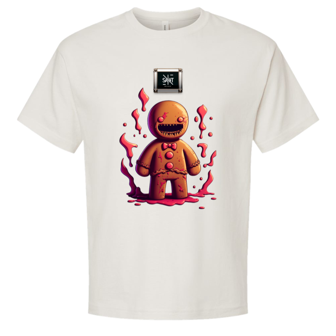 Hell’Raisin Ginger™️ - Unisex Oversized Boxy Tee — Vintage White