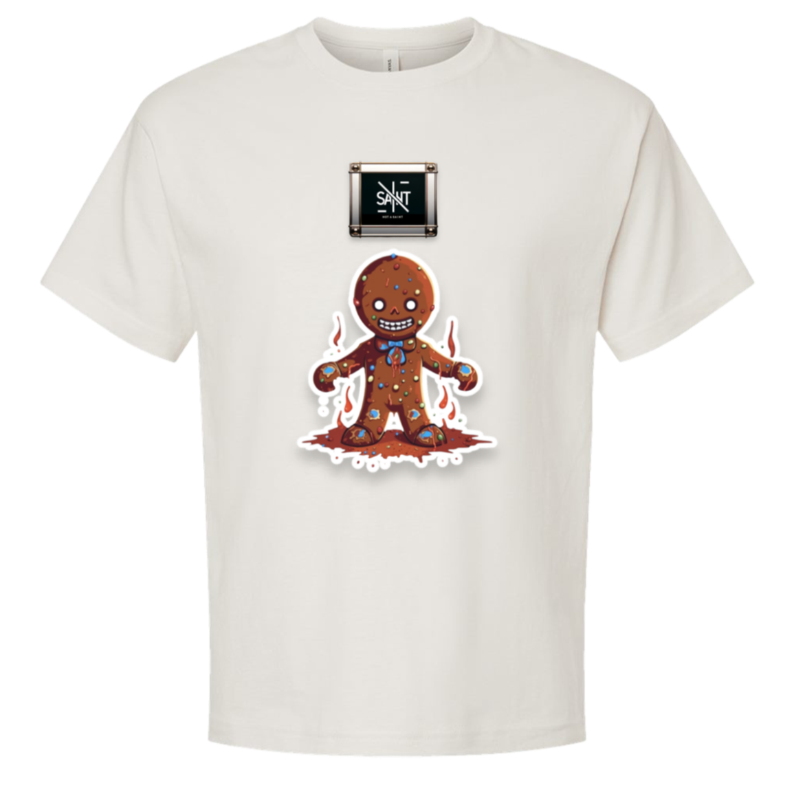 PyroGinger™️ -  Unisex Oversized Boxy Tee — Vintage White