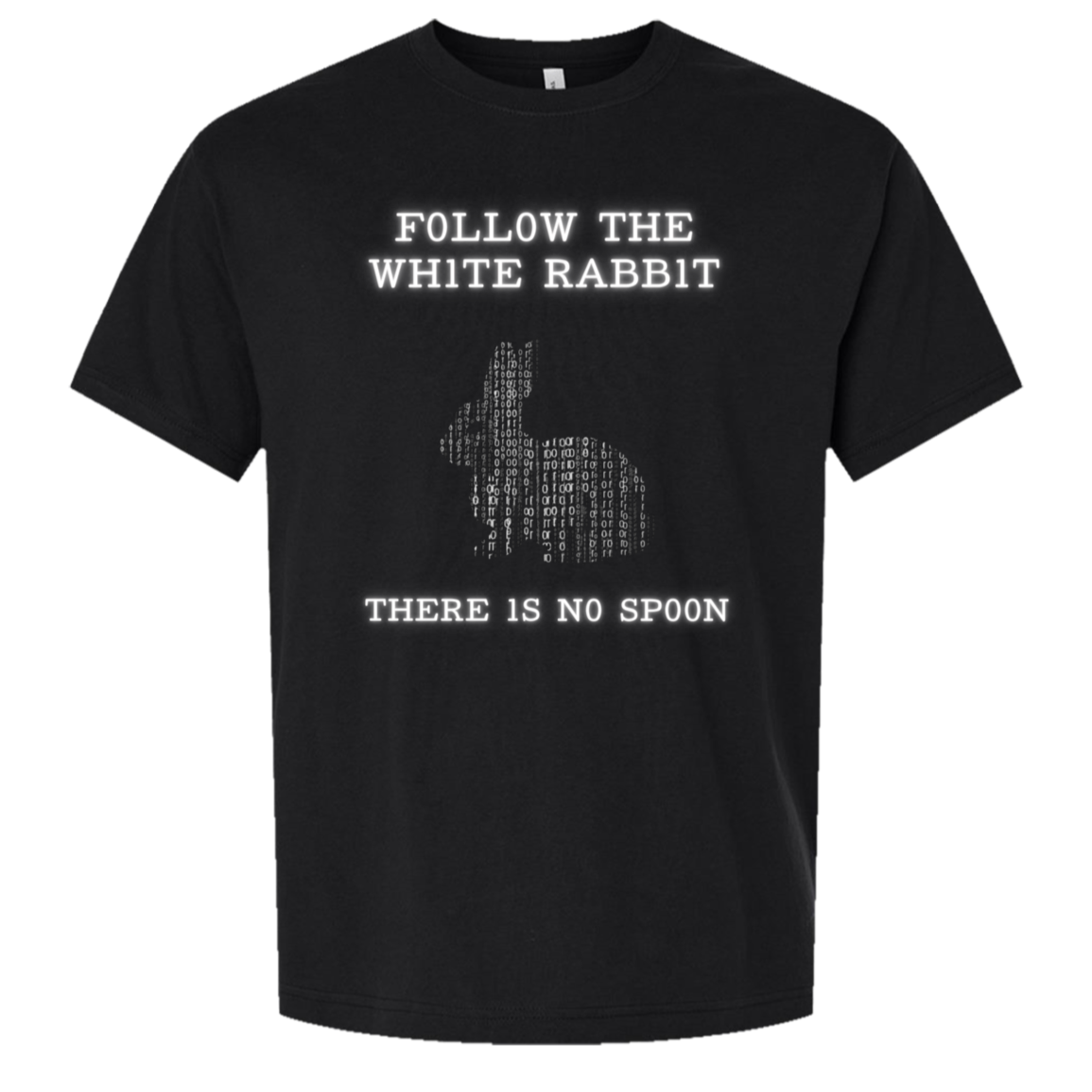 rabbit in Black — supplier render of corrected print placement