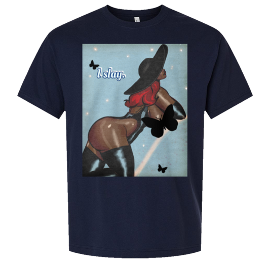 I Slay — Bella + Canvas 3010 — Navy