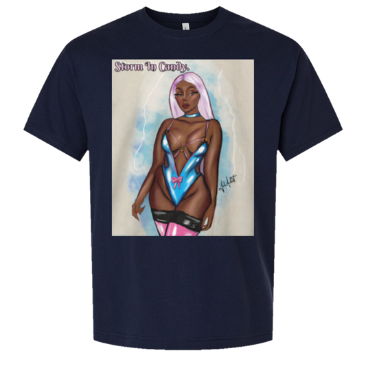 Storm In Candy — Bella + Canvas 3010 — navy
