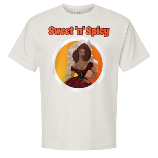 Sweet 'n' Spicy — Bella + Canvas 3010 — Vintage White