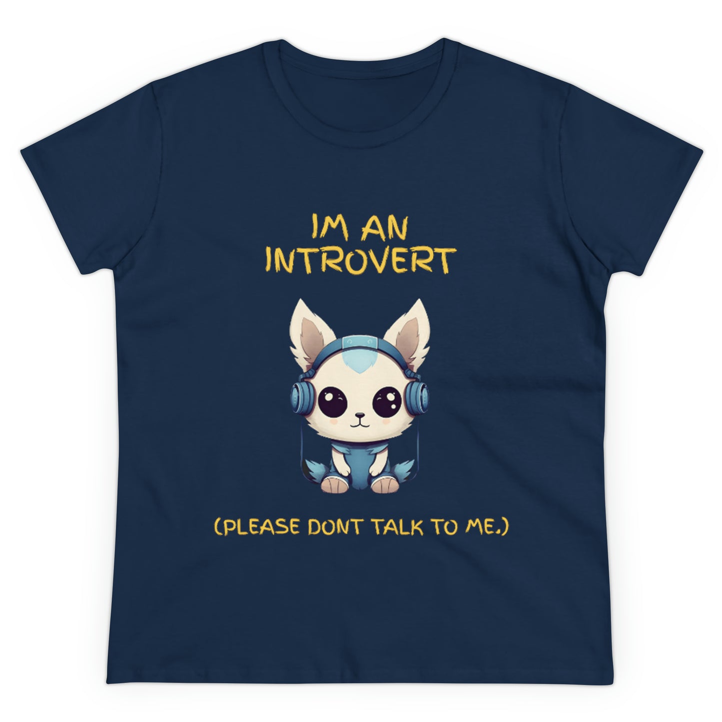 I'm an Introvert - Women's Semi-Fitted Tee
